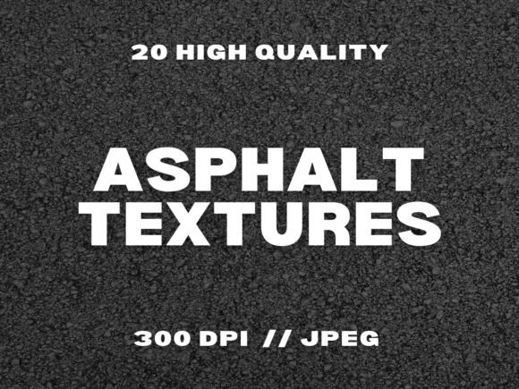 20 Asphalt Texture Pack: Realistic Design Made Easy
