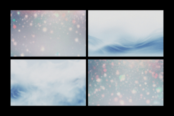 Abstract Winter Snow Background: Elevating Design with a Touch of Frosty Elegance