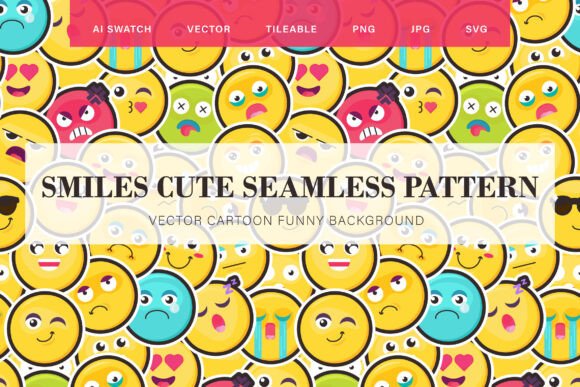 Exploring the Versatility of Cute Smiles Seamless Patterns in Modern Design