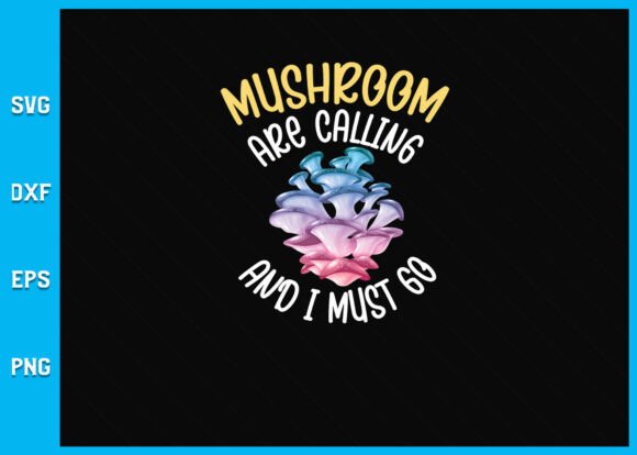 Funny Mushroom Fungi Mycologist SVG Designs for Creative Projects