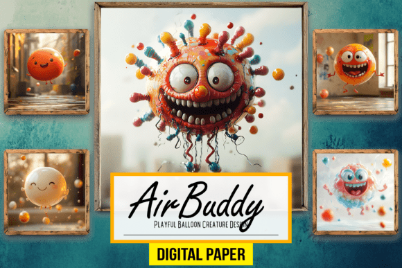 Playful Balloon Creature Design Artwork: A Strategic Creative Tool for Professionals